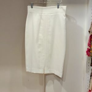 Ann Taylor white pencil skirt